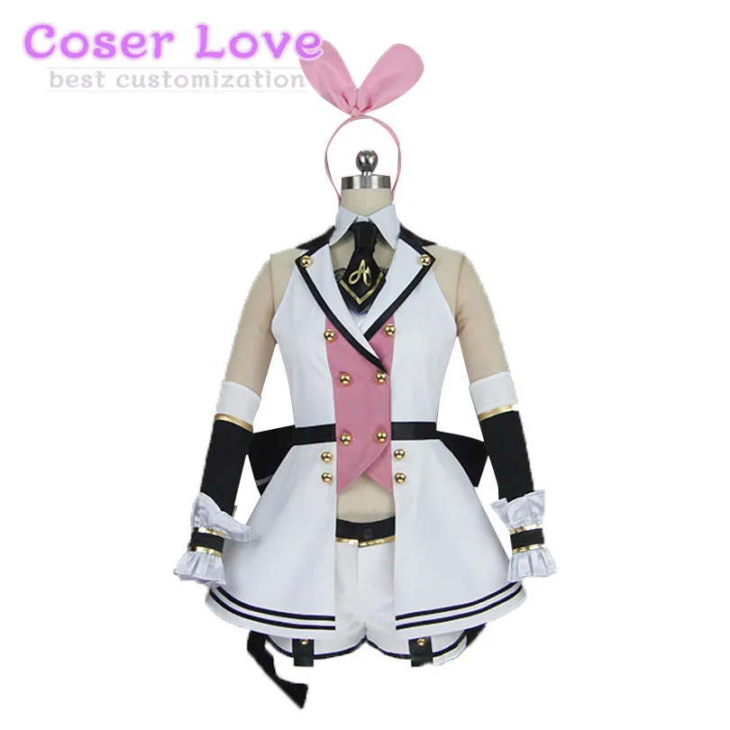 A.I. Channel Kizuna AI YouTuber Cosplay Costume Halloween Carnaval Christmas Costume