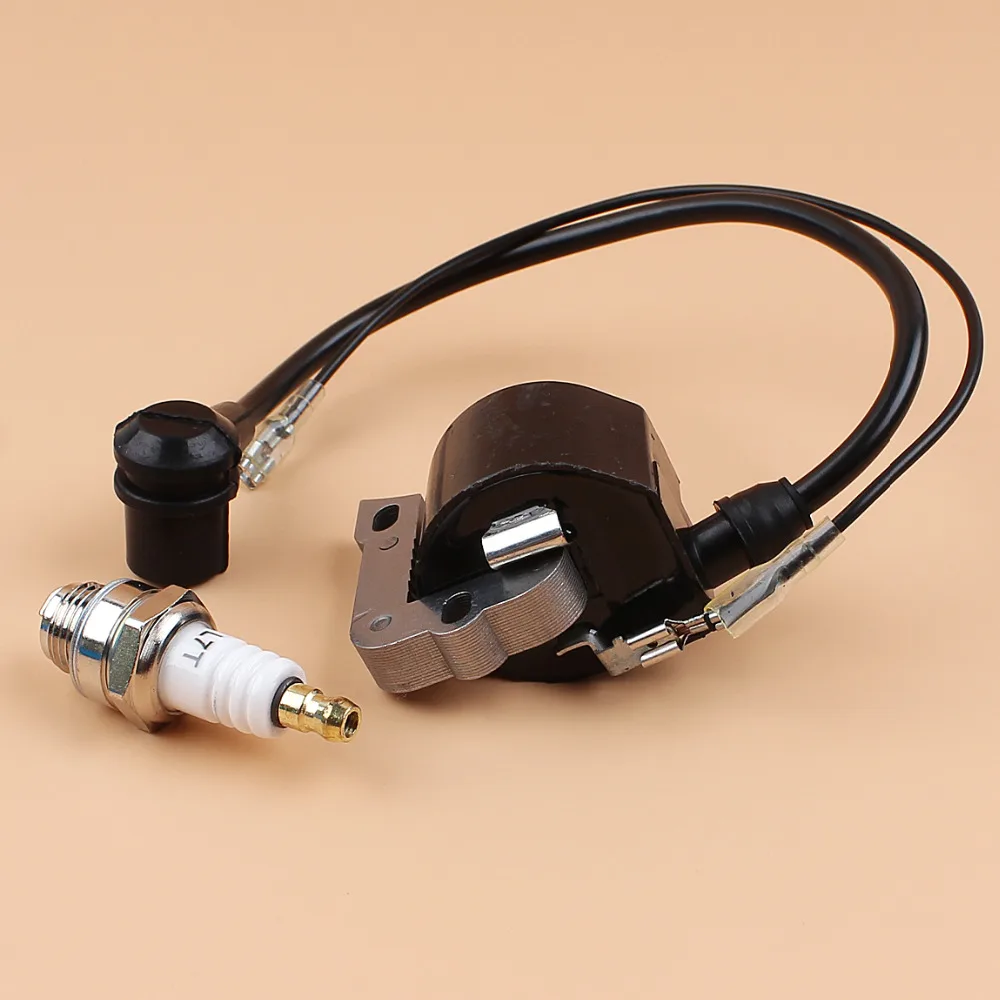 Módulo de bobina de ignição, vela de ignição para husqvarna 50 51 55 257 261 272xp, peças de reposição de motosserra