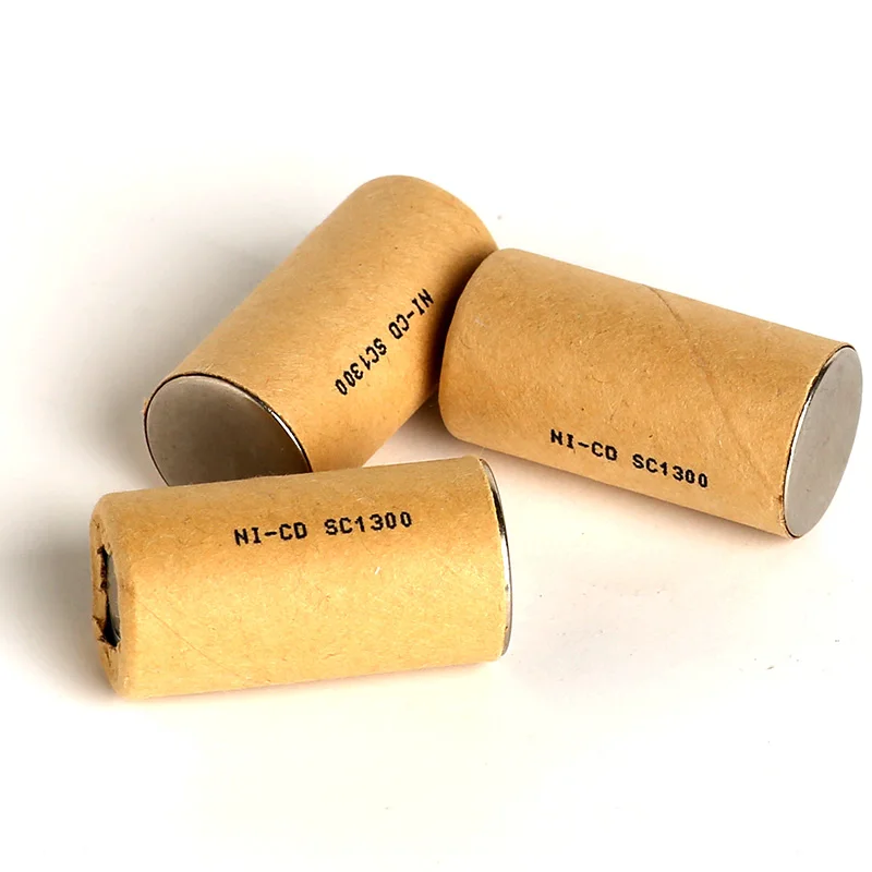 20Pcs 1300mAh Ni cd high power battery cell,power tool battery,Power Cell,dicharge rate 10-15C.rechargeable battery
