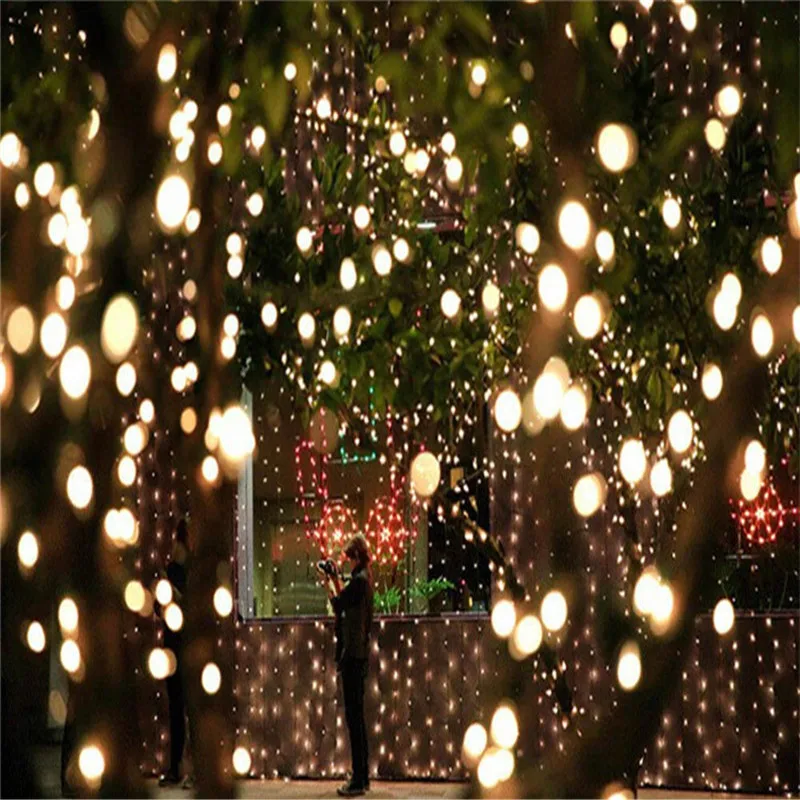 10M 20M 30M LEDs 110V 220V Outdoor Multicolor LED String Lights Christmas Lights Holiday Wedding Party Decoration Luces LED