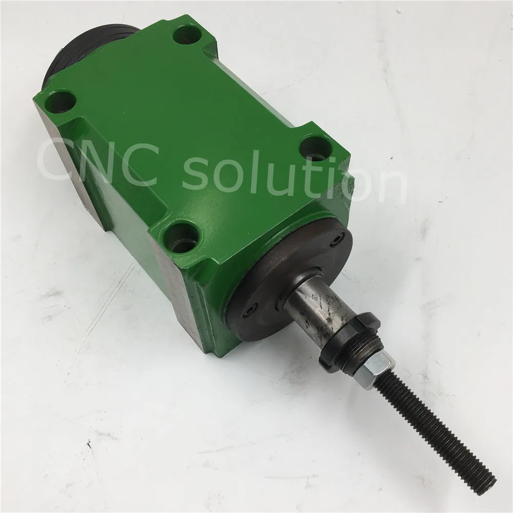 3KW 4HP Spindle Head BT40 Taper Power Head Unit Max Speed 3000rpm 5pcs Bearings & Drawbar CNC Drilling Machine Spindle Tool