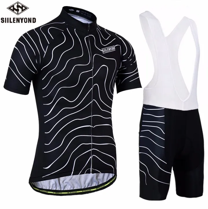 2019 Short Sleeve Breathable Cycling Clothing /Road Bike Wear Racing Clothes Quick Dry Men's Cycling Jersey Set