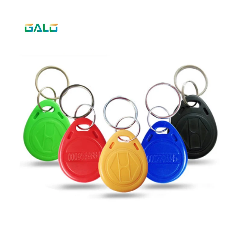 100 stücke Rfid Tag 125Khz Proximity RFID Karte Keyfobs Access Control Smart Card 6 Farben