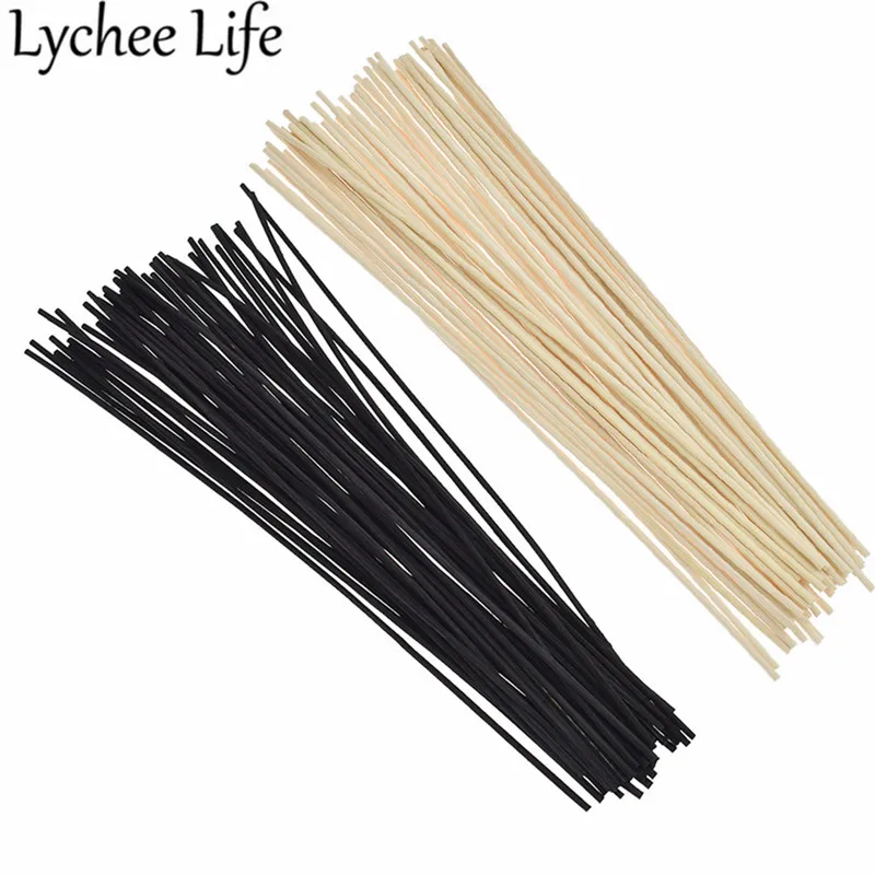 50pcs 3mm Reed Diffuser Replacement Stick Extra Long DIY Handmade Home Decoration Oil Diffusers Accessories