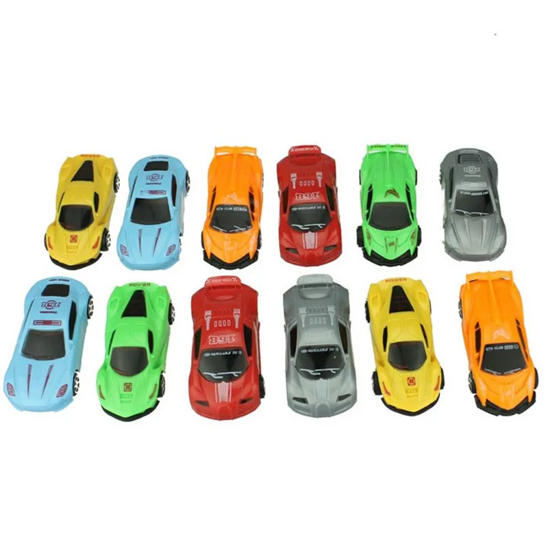 12 pieces/set cheap dinky toys hero Sports car model combination city antique mini Juguete collectible model oyuncak car