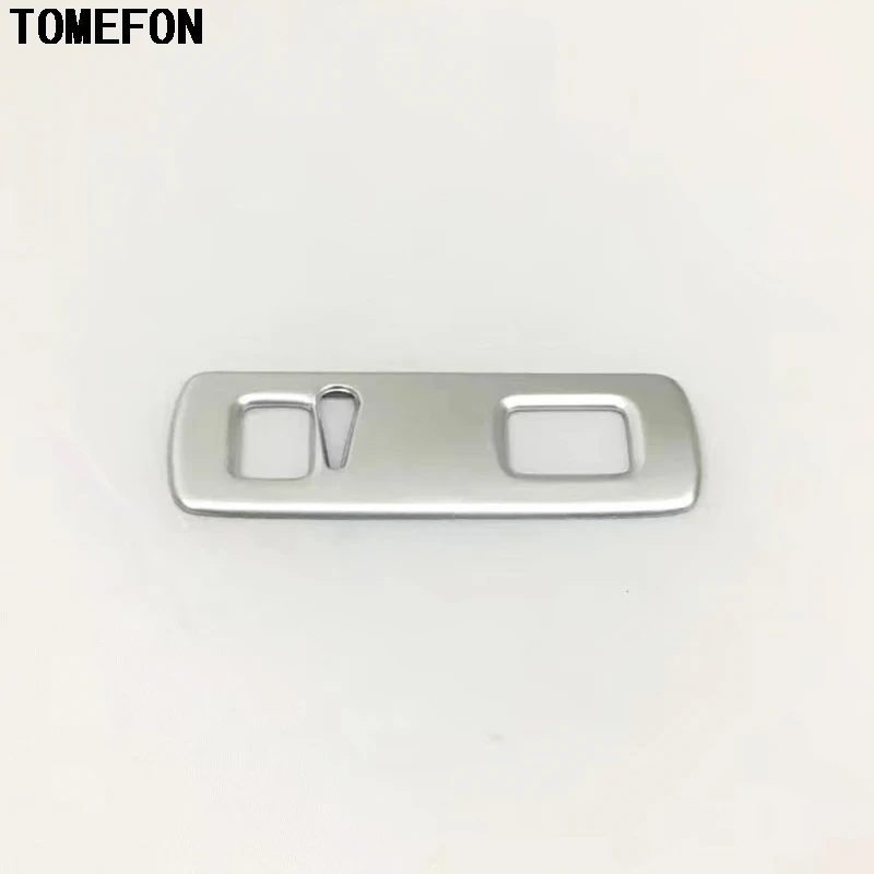 TOMEFON For XC60 XC 60 2018 2019 SUV LHD Front Left Headlight Switch Button Cover Trim Head Lamp On-off Frame Moulding Sticker