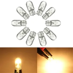 10pcs DC 70V 3W T10 501 194 158 W5W W3W 194 158 Clear Wedges Car Light Source Work Lights Halogen Lamp