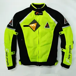 Ropa de motociclismo para hombre, malla fina transpirable, ropa de carreras, ropa de caballero, prevención de otoño, Verano