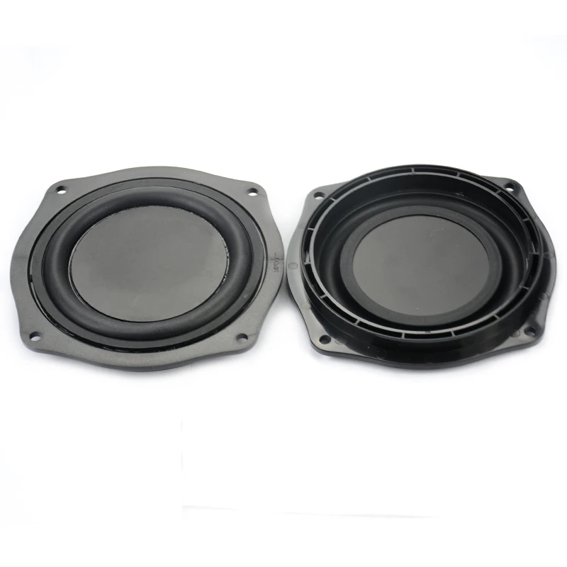 Alto-falante aiyima 2 peças, 4 tamanhos, uso doméstico, para baixo, membrana vibratória, passivo, woofer