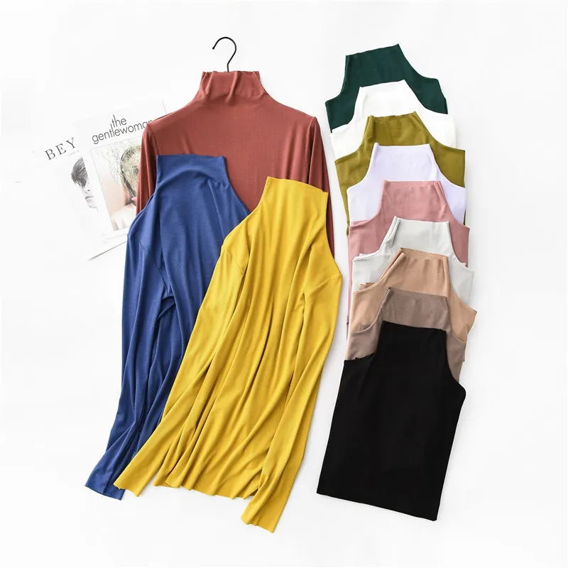 

2024 Korean Style Long Sleeve T Shirts Women New Hot Bottoming T-shirt Womens Fashion Harajuku Striped Female Slim Femme Lady