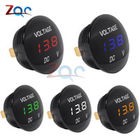 DC 5V-48V LED Digital Voltmeter Ammeter Car Motocycle Voltage Current Meter Volt Detector Tester Monitor Panel