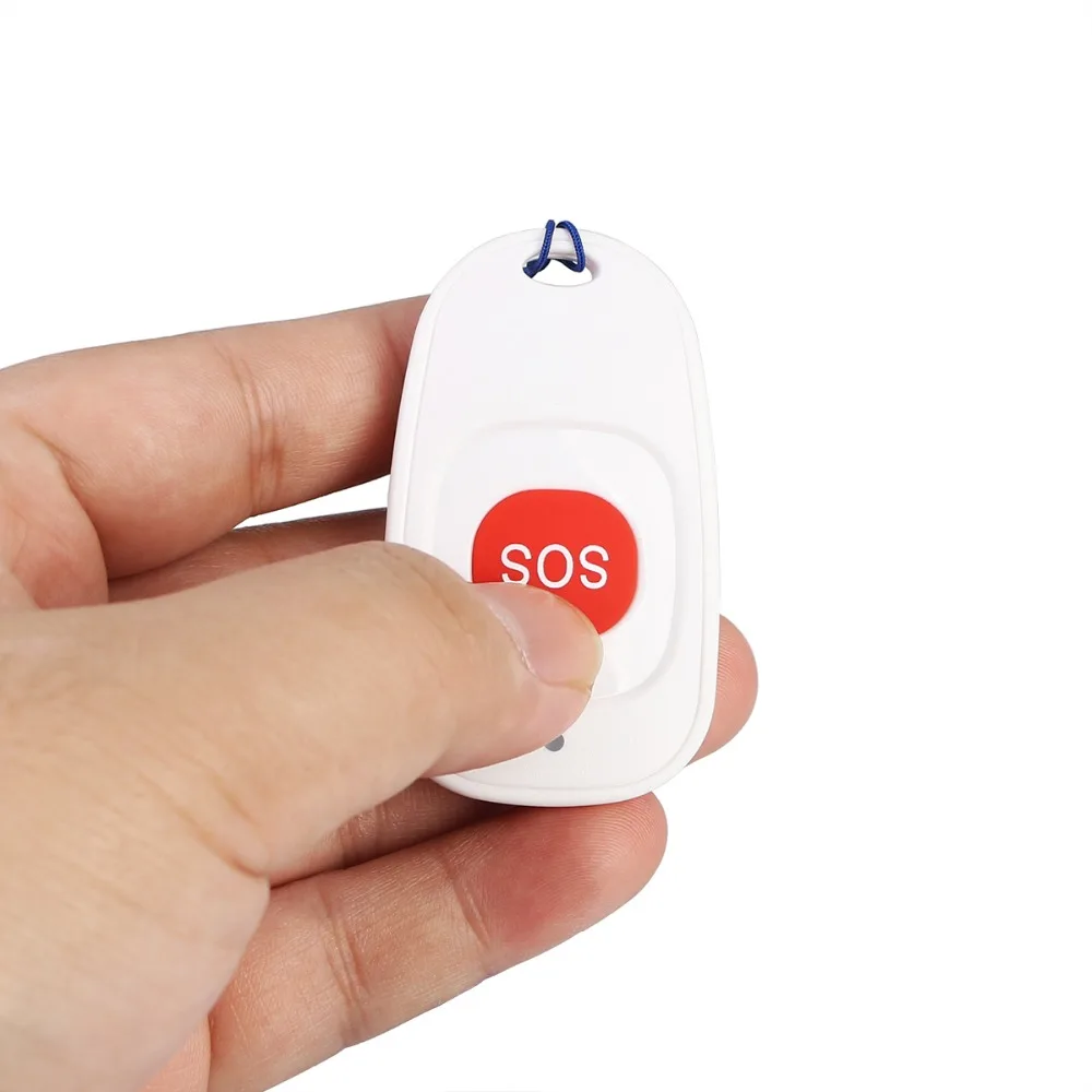 Retekess TH001 433.92MHz Wireless Call Emergency Pager Calling Button SOS Transmitter Button Patient the Elderly Nursing Home