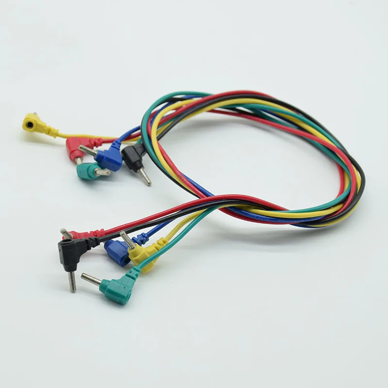 5 PCS 2mm Lanterna Banana Plug Cabo Linha Fio de Teste para Sondas Multímetro