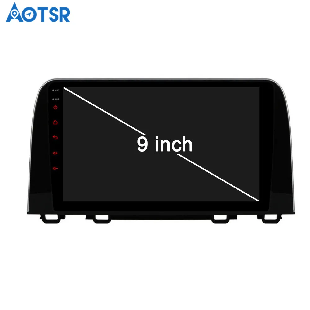 

Aotsr Android 8.1 Car DVD Player GPS Navigation For Honda CRV 2017 2018 Radio Multimedia Auto Radio Head Unit 2 Din WIFI Satnat