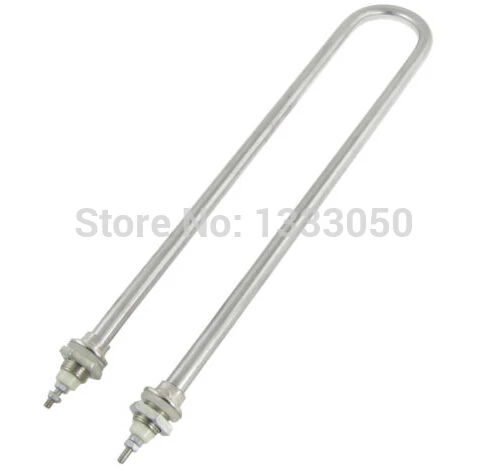 Free Shipping U Shaped Bar Electric Heating Tube Element 3KW AC 220V