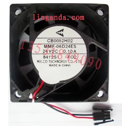 

Новый MELCO для Mitsubishi servo MR-ECB0052H02 MMF-06D24ES-FO2 2 линии Вентилятор охлаждения