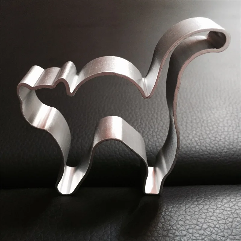 New aluminium alloy Halloween Cat shape cookie cutter Cake cutter cookies mold