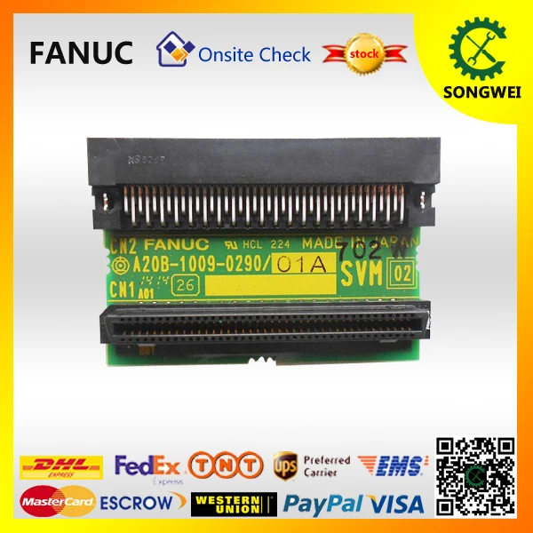 

FANUC circuit boards A20B-1009-0290 cnc control spare pcb fanuc adapter plate