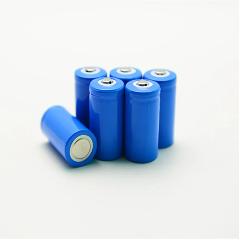 500 pz KingWei All'ingrosso 18350 Batterie Protette 3.7 v 900 mah Ricaricabile Ricarica 500 Volte Li Ion Batery PER LA Torcia Elettrica LED