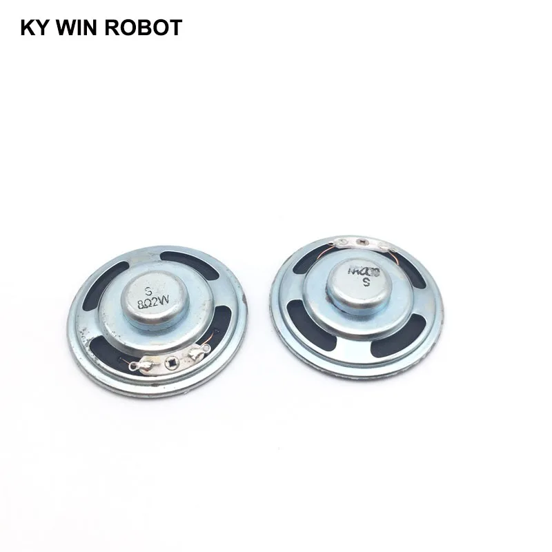 2pcs/lot New Ultra-thin speaker 8 ohms 2 watt 2W 8R speaker Diameter 50MM 5CM thickness 13MM