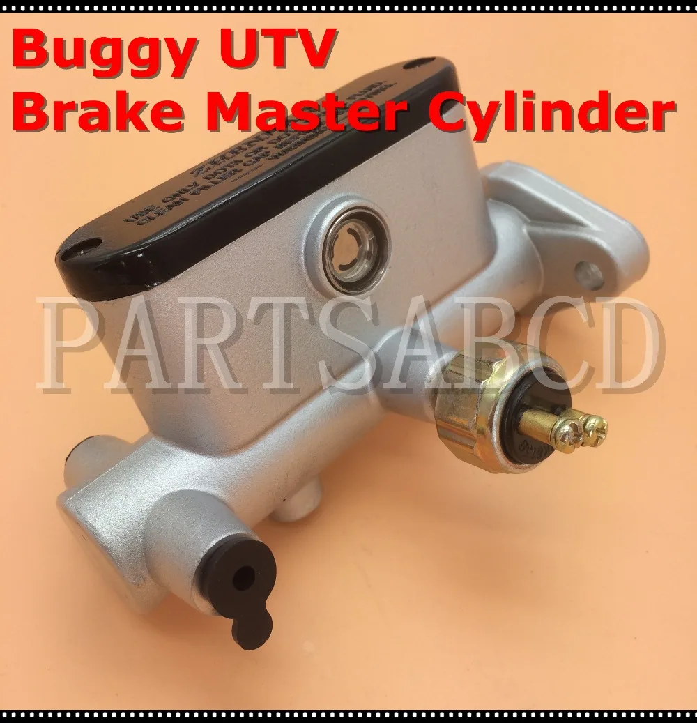 PARTSABCD Hydraulic Brake Master Cylinder 150CC 250CC 500CC 800CC 1000CC Go Kart UTV