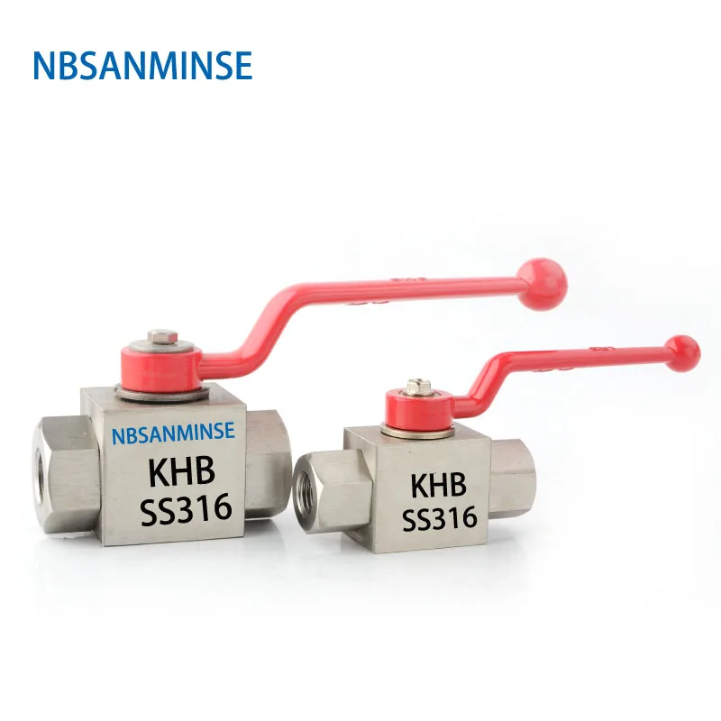 

Stainless Steel High Pressure Ball Valve KHB with NPT G 2 Anti corrosion design Engineer Industry Application NBSANMINSE