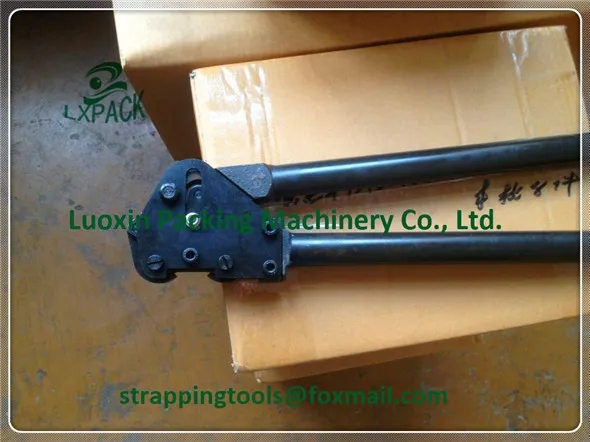 LX-PACK Free Shipping Manual Steel Strapping sealers,steel strapping tools for strapping steel 19-32mm, sealer + Tensioner