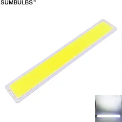 [Sumbulbs] 빅 프로모션 150x26MM 8W COB LED 스트립 전구 DC 12V 칩 On Baord 15CM 바 조명 500LM 따뜻한 콜드 화이트 DIY 12V 조명