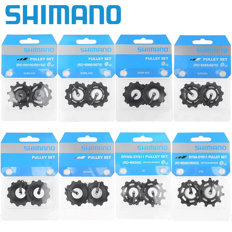 Shimano 11T Bike Pulley set Rear Derailleur Guide Roller RD-5700/T6000/6800/6870/7900/R9000/R9070/R9100/M8000/M663//M9000/M9050