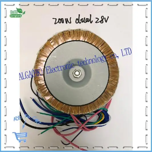 Imagem -05 - Transformador do Anel com Anel Duplo Amplificador de Potência Toroidal Poder Máximo 120w 150w 200w 300w 500w 1600w 12v 15v 17v 22v 24v 25v 30v