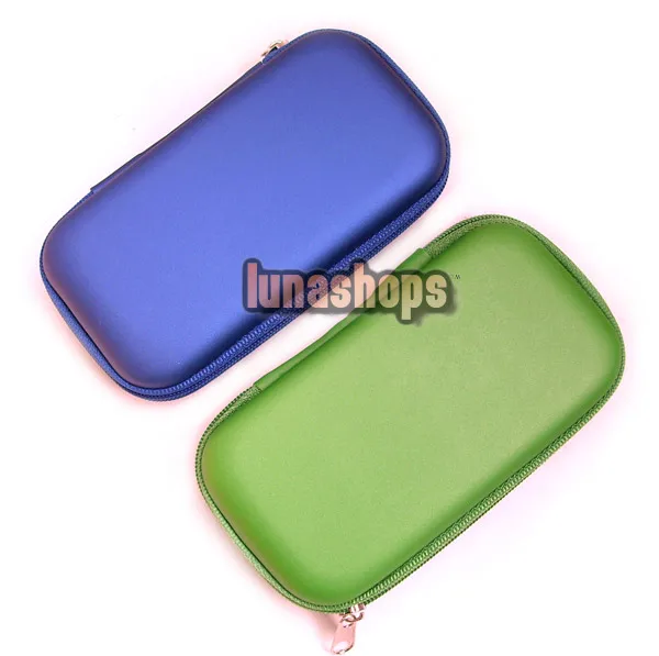 LN001910 Oblong Pocket Bag Hard Case Storage MP3 for earbuds earphone