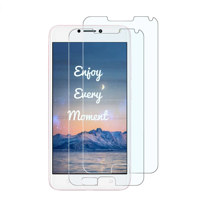 Tempered glass screen protector film for Asus ZenFone 4 Max 5.5inch zc554kl, 2PCs