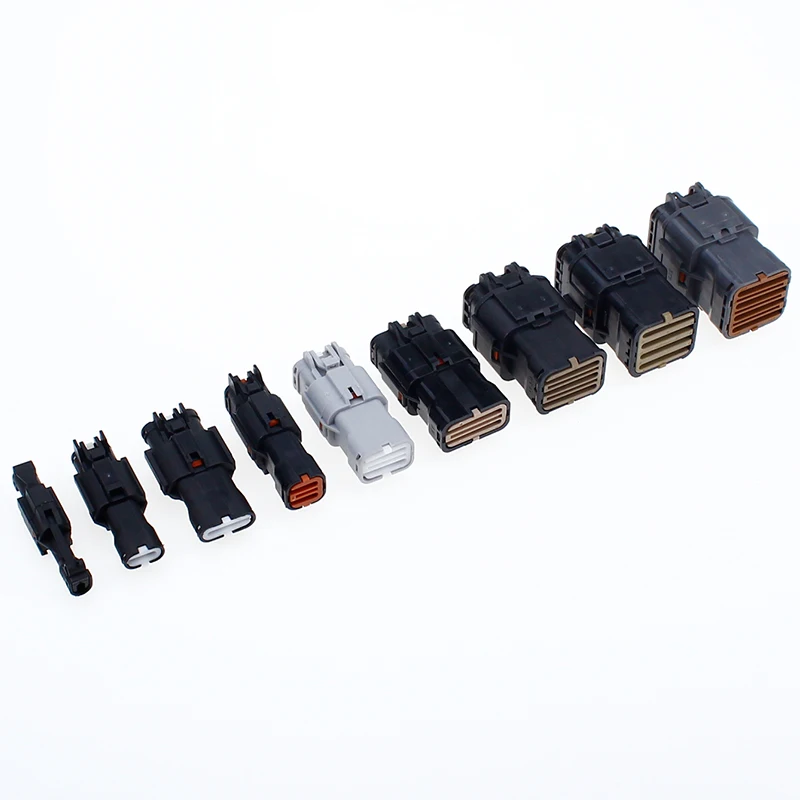 1 sets 1/2/3/4/6/8/12/14/16 Pin Way Waterproof Wire Connector Plug Car Auto Sealed Electrical Set Car Truck connect