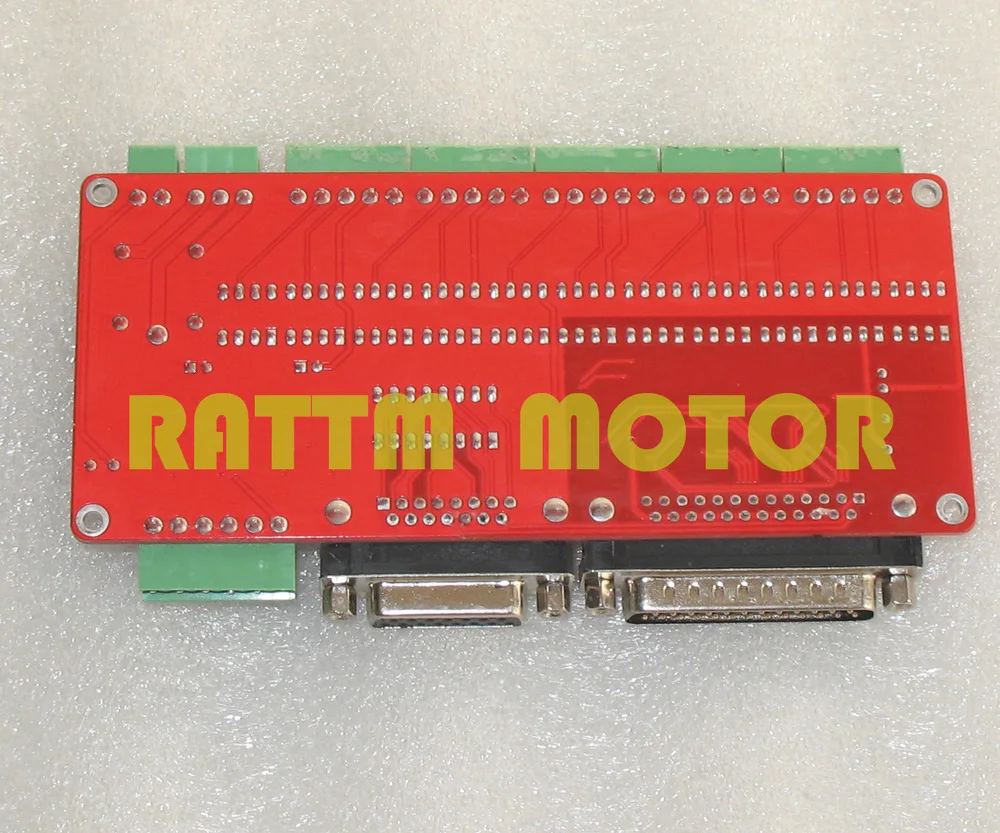 5 axis CNC Breakout board interface adapter board V8 type with optical coupling