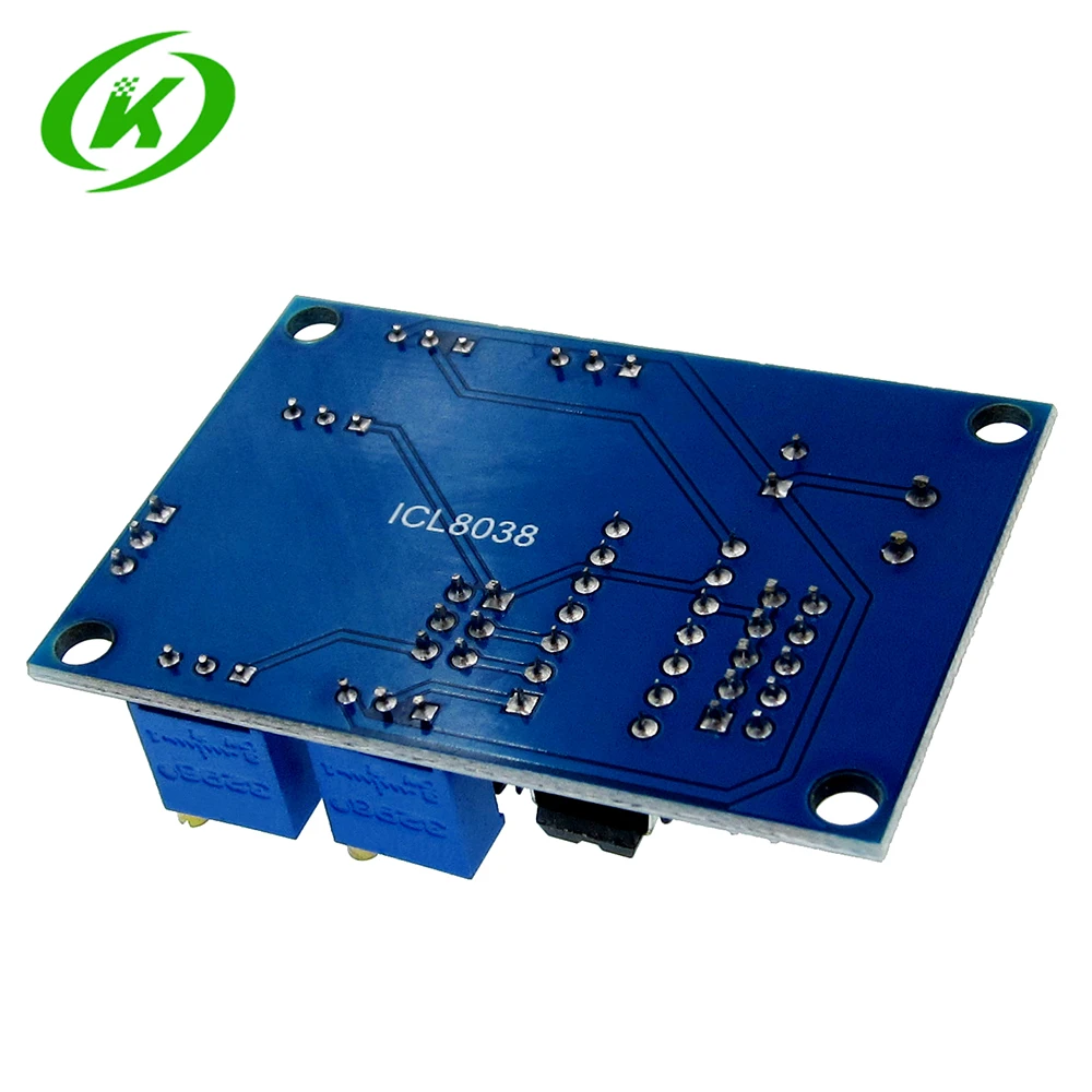 Generador de señal ICL8038, frecuencia media/baja, 10Hz-450KHz, módulo generador de onda Triangular/Rectangular/sinusoidal, 12V a 15V