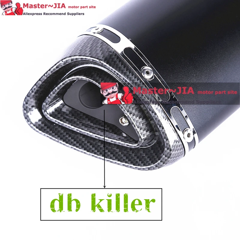 UNIVERSAL MOTORCYCLE EXHAUST RACING MUFFLER Modified Scooter GP DIRT BIKE MUFFLER FOR MOST MOTORCYCLE