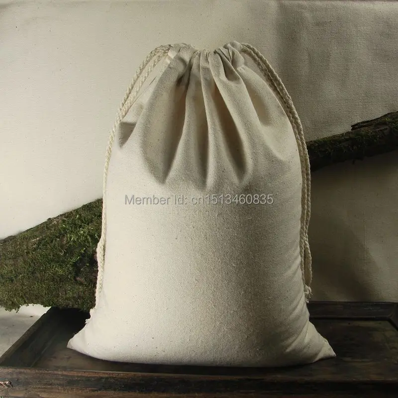 

100pcs/lot CBRL jute linen pouches custom drawstring jewelry gift bags for toiletry coffee beans packaging