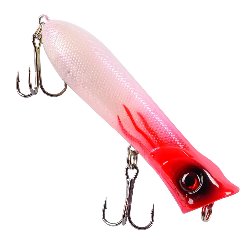 Popper Fishing Lure Wobblers 8cm 11.6g Floating Isca Artificial Hard Bait Crankbait Bass Pike Pesca Japan Carp Fishing Tackle