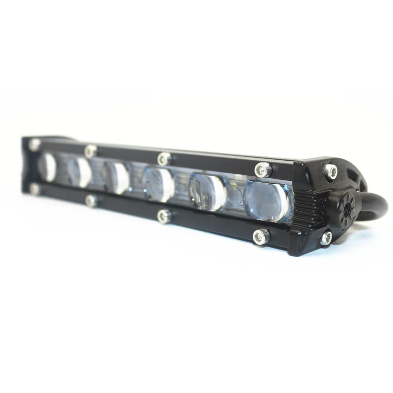 7 Inch 30W  LED Light Bar White Lemon Yellow Waterproof  Fog Lamp for Truck Niva Off road 4x4 SUV ATV Motorcycle DC 12V 24V
