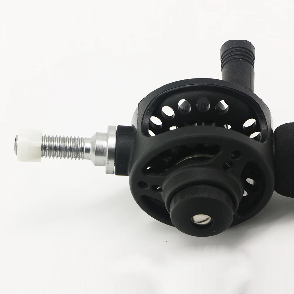 High Qulitiy Ratio 1:1 Fly Reel 18cm Pass Pole Fly Fishing Reel with Accessories Former Rafting Reel Boat Ice Fishing Wheel T45