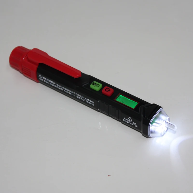 HABOTEST HT100 Non-contact Voltage detector; AC/12~1000V non-contact test pencil, electroscope