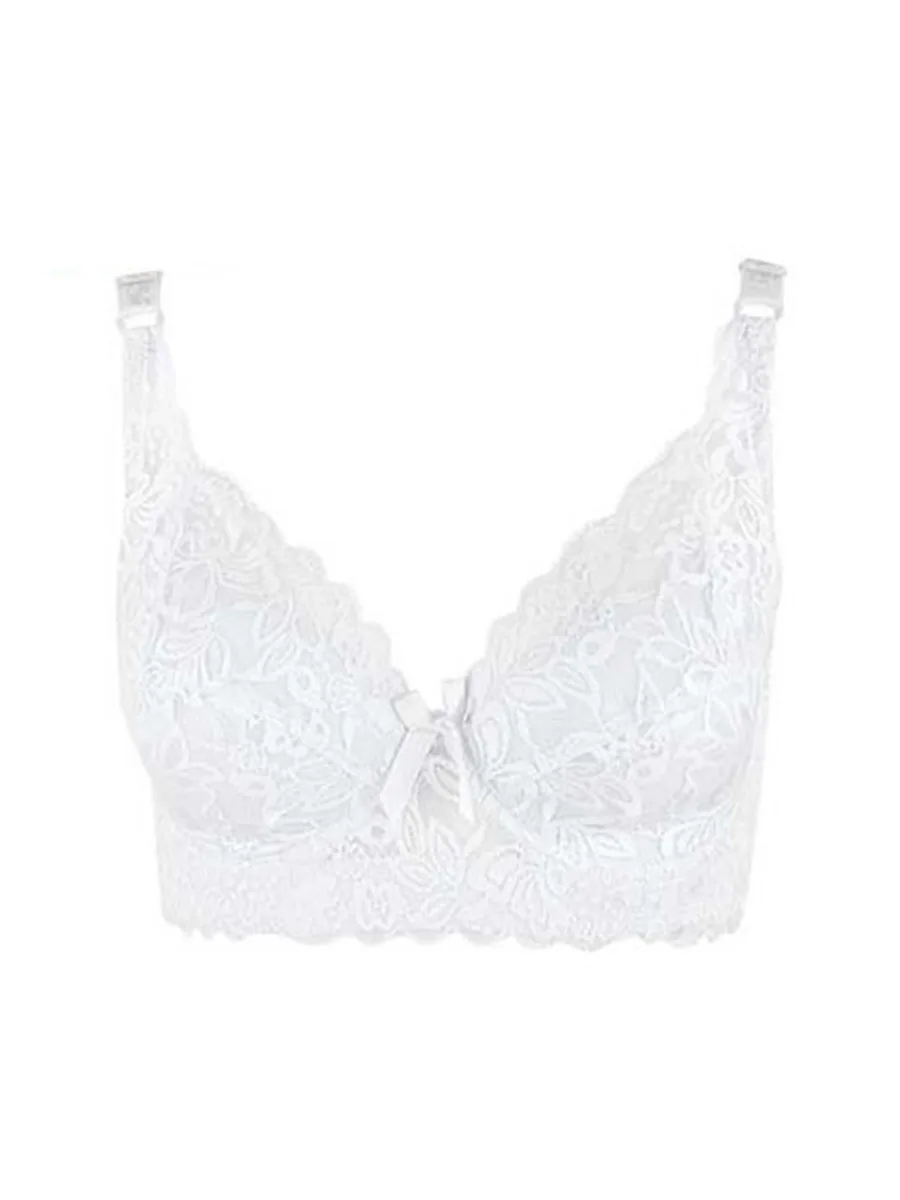 Women's Plus Size Lace Underwire Bralette