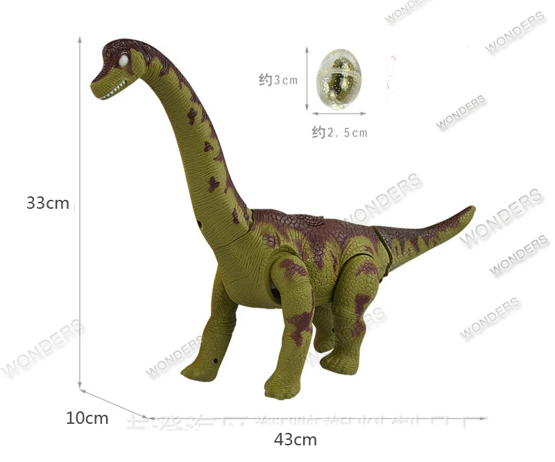 새로운 전기 장난감 대형 워킹 공룡 로봇 빛 소리 Brachiosaurus 배터리 작동, 어린이 소년 소녀 선물