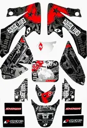 3M sticker of CRF50 dirt bike/pit bike use!
