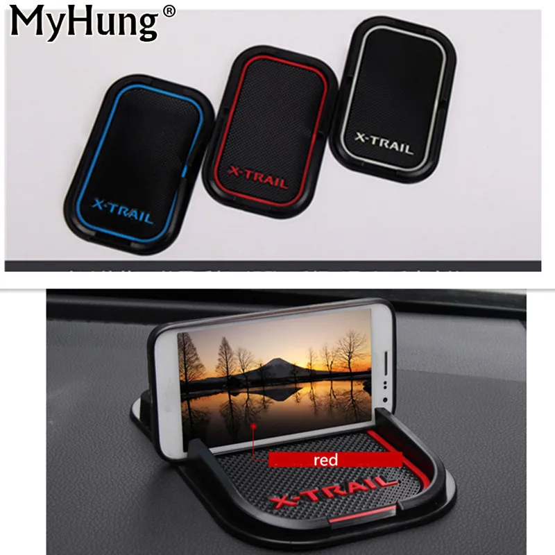 

Car Phone Holder Cars Non-slip Mats Cell Phone Mat Case Silica Gel For Nissan X-Trail Xtrail 2008 To 2016 Auto Accessories