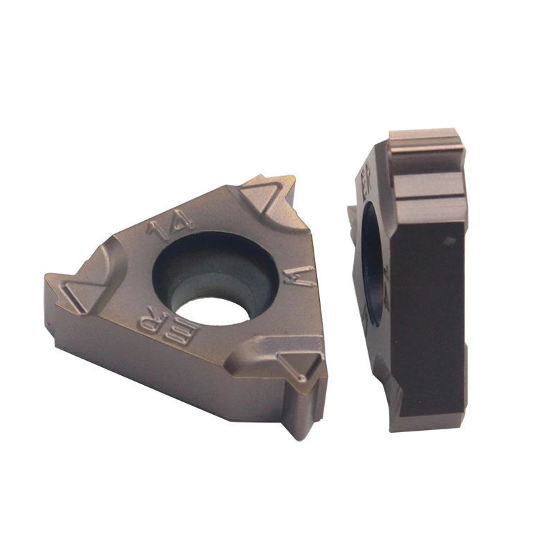 16ERM 14W LF6018 20 Chiếc Dây Chuyền Ti-tan Phối Ren Miếng Lót Cho Thép Không Gỉ Thép CNC Carbide Lắp Dao Phay dụng Cụ