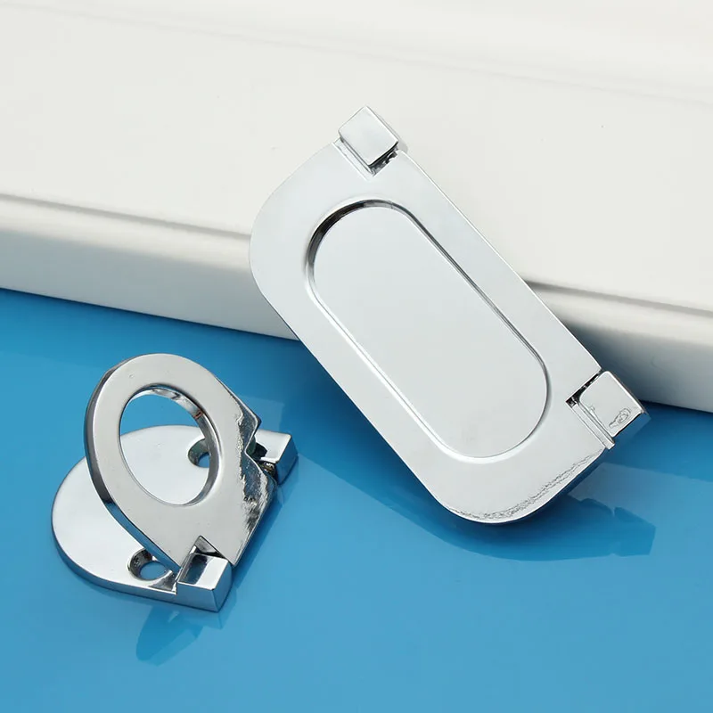 Hole CC 25/64mm Hidden Handle Kitchen Cabinet Knobs Furniture Door handle Bedroom Drawer Pull Hardware Accessories