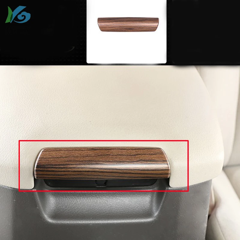 

Pine Wood Grain For Toyota Land Cruiser Prado FJ150 150 2010-2018 Car ABS Interior Armrest Sequins Trim accessories