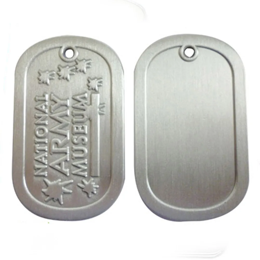 Customized Laser Number Printing Dog Tag for Engraving