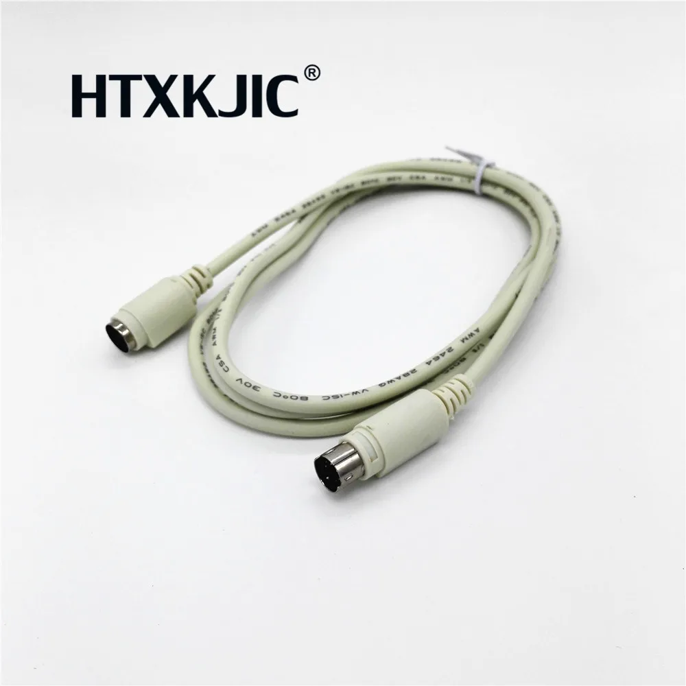 6 Pin PS2 PS/2 Male To Female Extender Cable Adapter Joiner Connector 6Pin Keyboard Mouse Extension Cable Wire